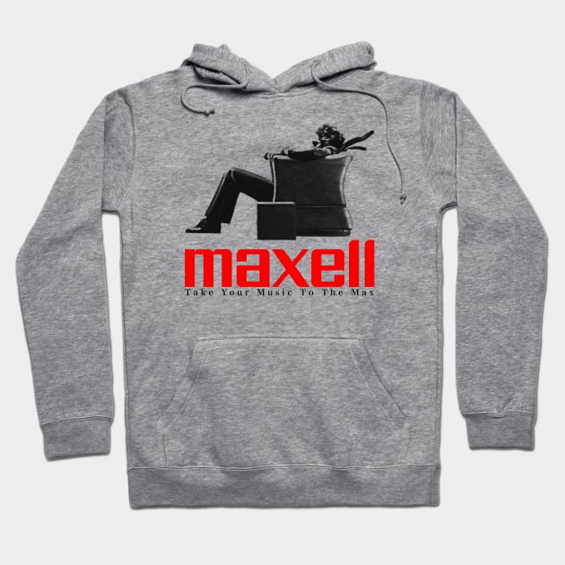 Blown Away - Take Your Music To The Max Hoodie by morbinhood